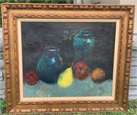 "Ng Ying" Painting - Still Life - Vases & Fruit
