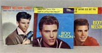 Ricky Nelson 45 picture sleeve records