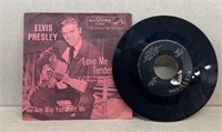 Elvis Presley love me tender 45 pictures sleeve