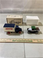 Collectable bank and truck