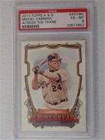 2013 TOPPS ALLEN AND GINTER MIGUEL CABRERA PSA 6