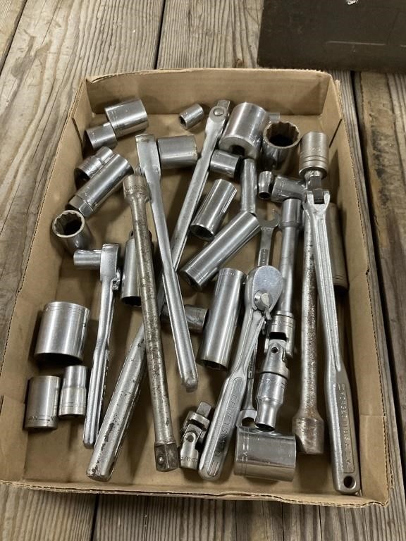 Craftsman 3/8 & 1/2 Inch Sockets and Ratchets
