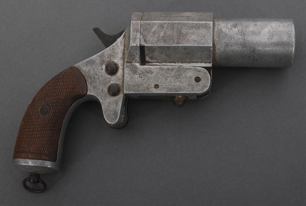 WWI FRENCH NAVY ST ETIENNE MODEL 1917 FLARE PISTOL