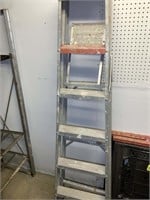 PAIR OF STEP LADDERS 4 FT AND 6 FT