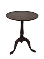 Antique Round Tilt Top Table