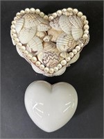 Estée Lauder Heart Box & Shell Heart Box