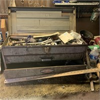 Vintage Craftsman Metal Toolbox, All Contents in