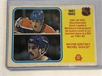 1981-82 OPC GRETZKY/GOULET #237 CARD