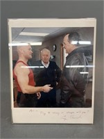 Gen. Gray signed photograph from Pres. Bush.