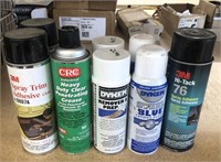 Assorted lot of chemicals