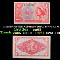 Military Payment Certificate (MPC) Series 591 $1 G