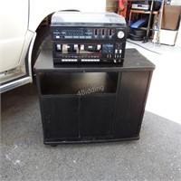 Sears Stereo Music System + Stand