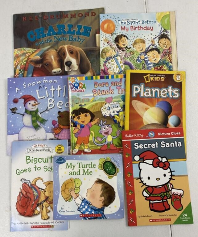 (8) Assorted Scholastic Children’s Books from