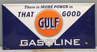 Gulf Gasoline Advertising Sign