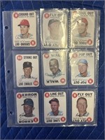 1968 TOPPS GAME CARDS PETE ROSE AND MORE