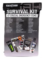 47-Piece Survival Kit of Emergency Items