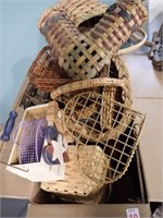 LG BOX ASSTD WOVEN BASKETS