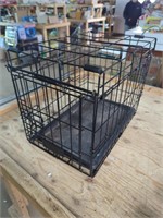 Metal Foldable 2 Door Portable Pet Crate for