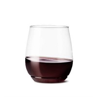 14oz Vino Plastic Wine Glasses 12 Set