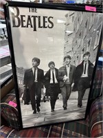 THE BEATLES FRAMED POSTER WALL DECOR