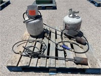 (2)pc Propane Tank and Blow Torch Wands