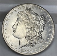 1882 o Crisp BU Morgan Dollar