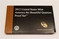 2012 America the Beautiful (“S” Mint, 5 Coins)