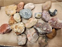 Beautiful assorted rocks.