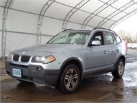 2005 BMW X3 4DR SUV