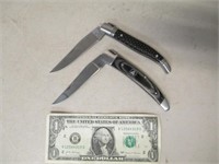 2 Laguiole Folding Pocket Knives