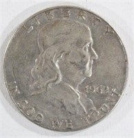 1962-D Franklin Half Dollar