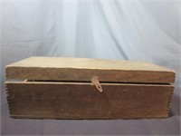 Cobbler's Wood Box w/Supplies - Damaged