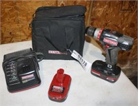 Craftsman 19.2V drill w/lithium ion battery