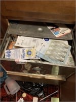Cabinet Drawer Contents