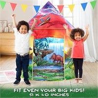 W&O Dinosaur Discovery Play Tent with Roar Button