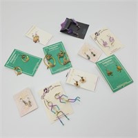 Lot of Eclectic Earrings w/ Holly Yashi & HY