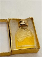 Antique Faberge Babe Perfume Bottle 2/3 full w/