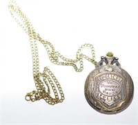 ANTIQUE STYLE POLICE POCKETWATCH !