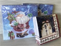 HOLIDAY ENTERTAINING 3 PACKAGES NAPKINS NEW/UNOPEN