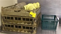 Lot of Dishwasher Trays and Silverware Holders