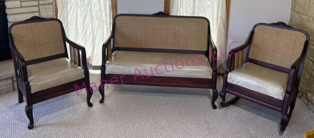 Wicker Chair Set