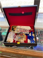 Vintage Dresser Box of Masonic & Shriners Pens