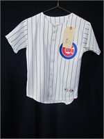 Chicago Cubs Home Pinstriped Jersey Small