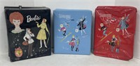 (L) Vintage Barbie And Tammy Doll Carrying Cases.