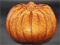 Glass Pumpkin Centerpiece Plate