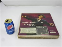 Disques vinyles 33T dont Sinatra, Neil Diamond et