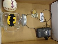 Atlanta Braves Baseball, Batman Jar, &