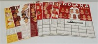 IU Basketball Calendars (10) 1994 - 2007