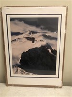 Stealth Over the Sierras Print By Ren Wicks