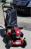 Toro self propelled push mower with bagger